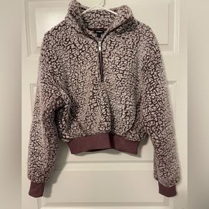 Cropped Sherpa Jacket